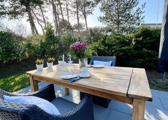 Apartment Wellenspiel - Einmalige Atmosphäre Mit Rosengarten Wangerooge